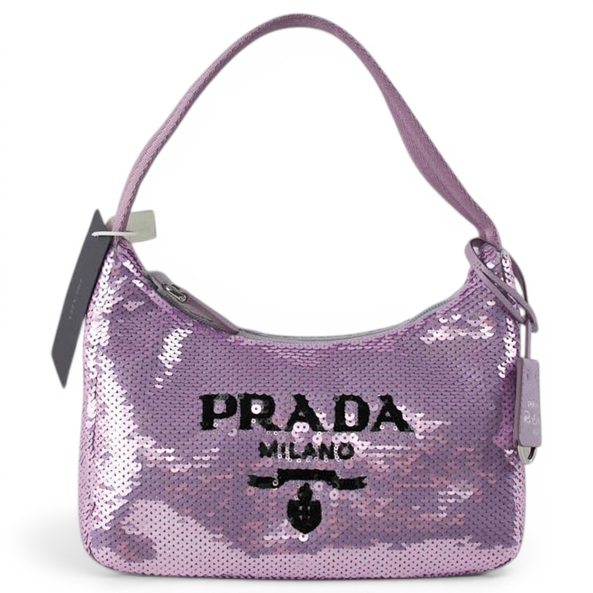 Re-Edition 2000 glitter handbag