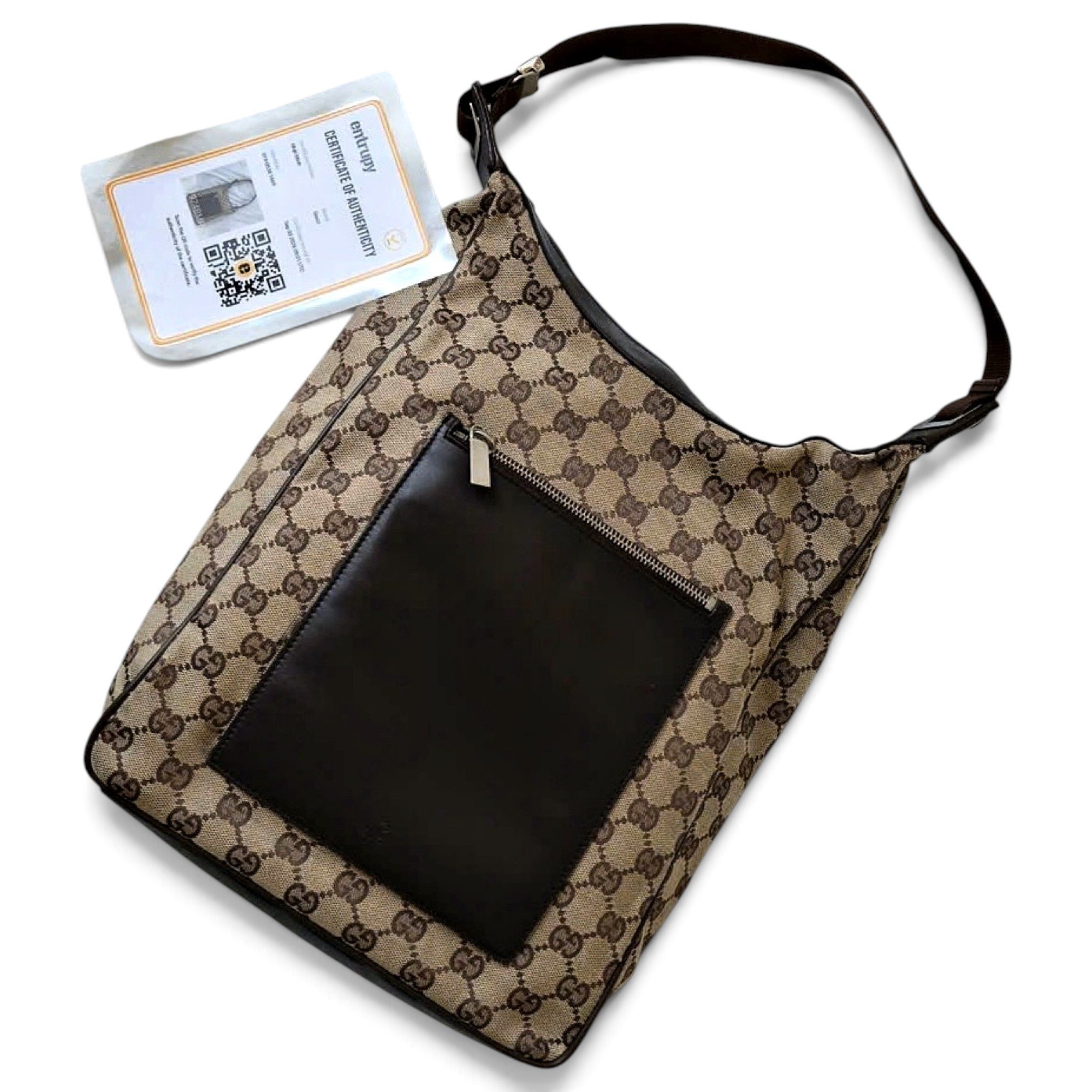 Leather handbag