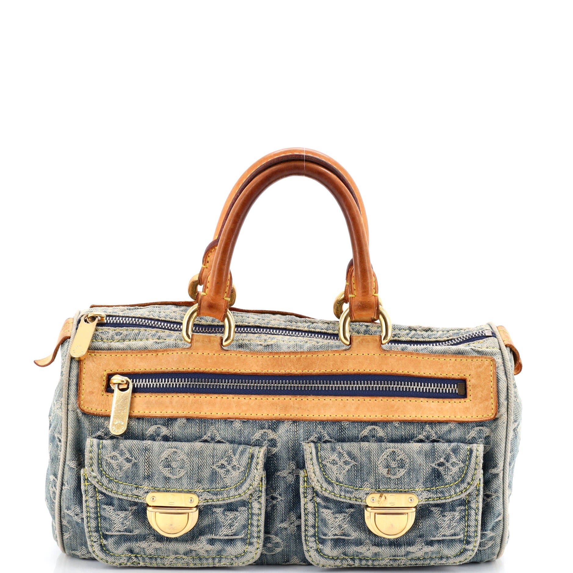 Louis Vuitton Neo Speedy Bag Denim