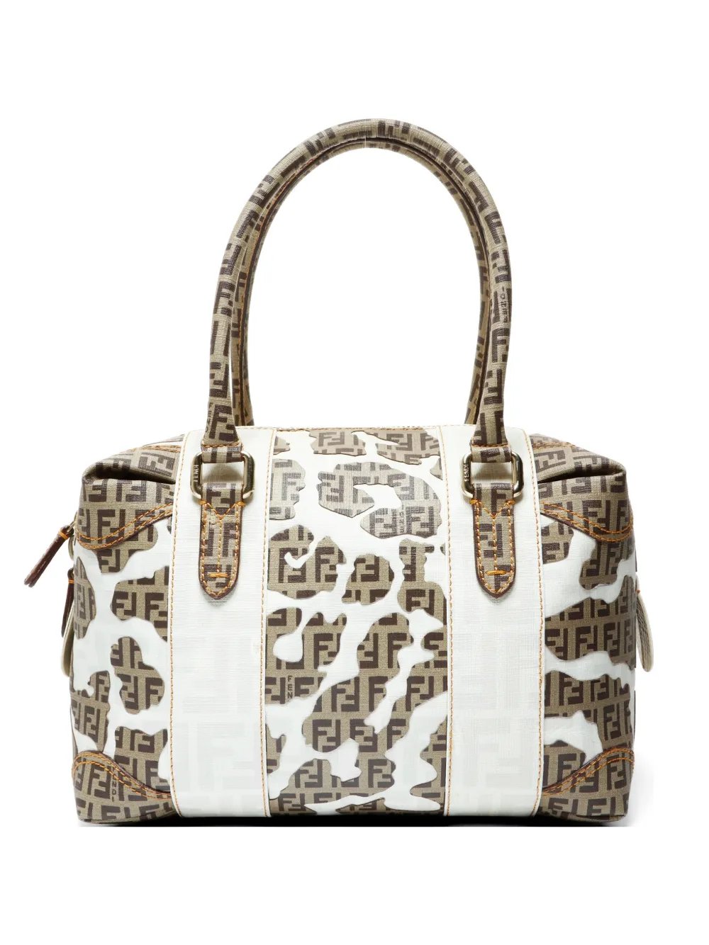 1990-2000 Zucca leopard-print handbag
