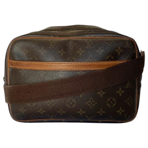 Reporter leather handbag