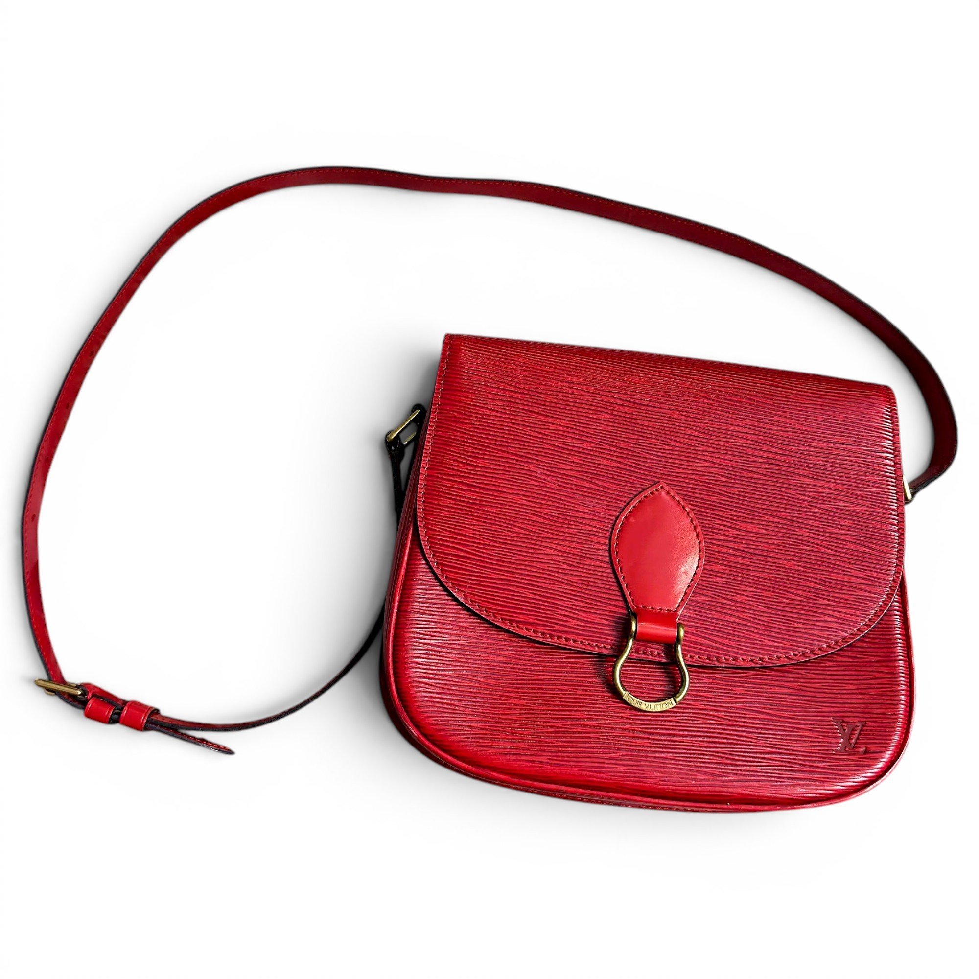 Saint Cloud vintage leather crossbody bag