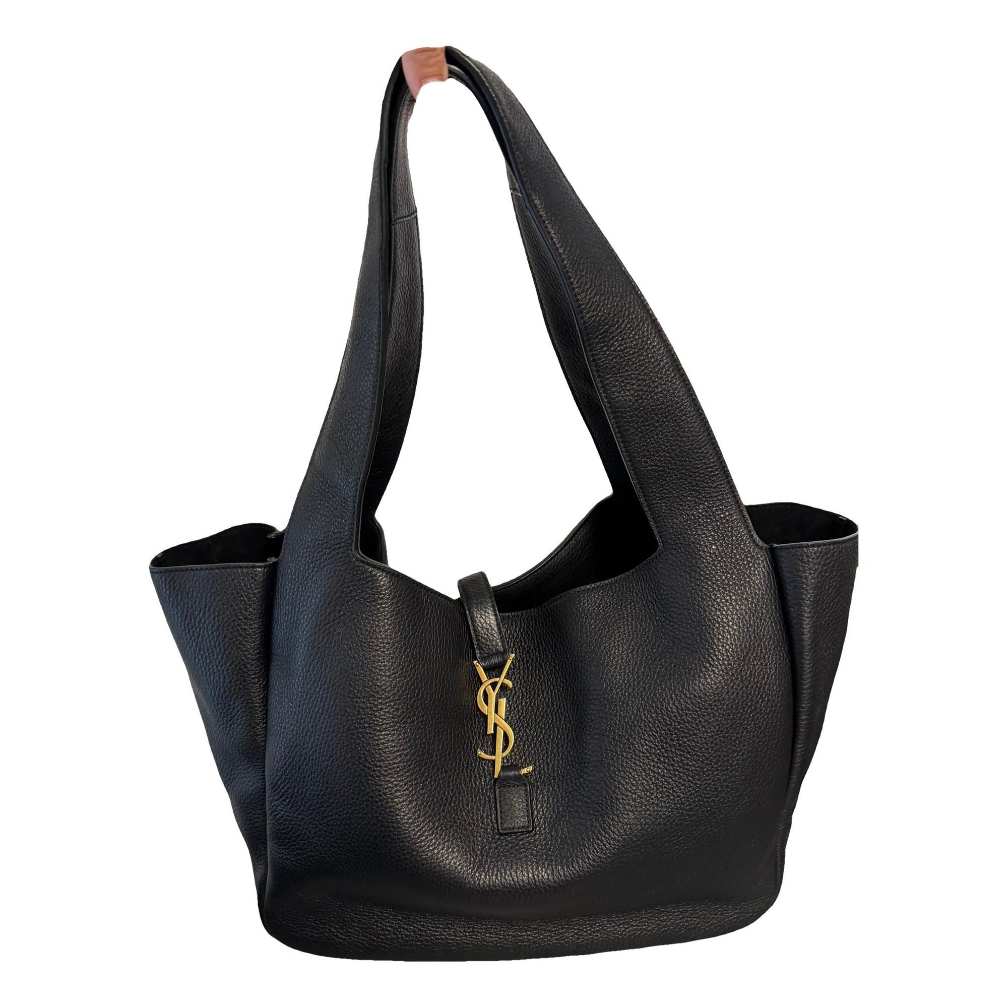 Leather tote