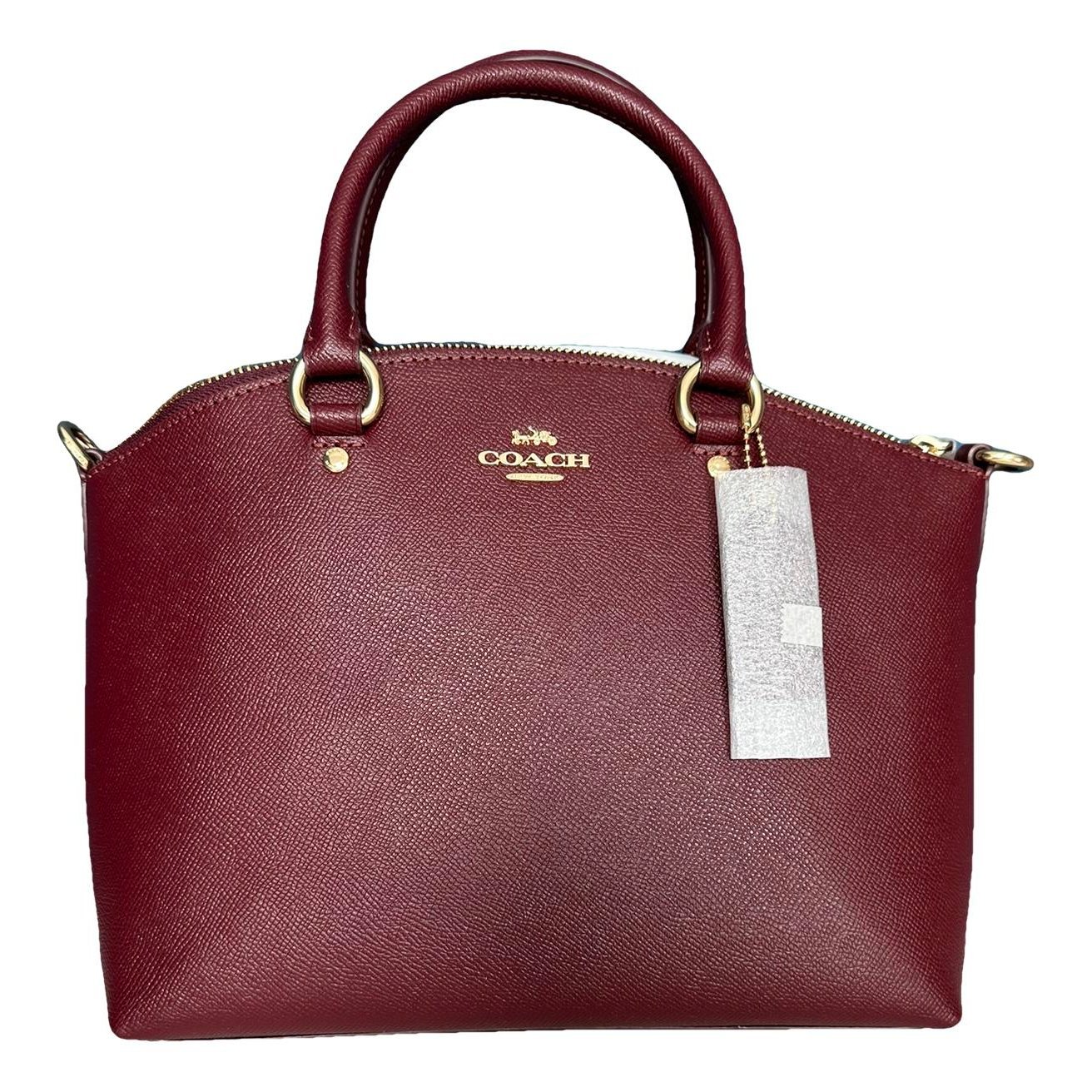 Leather satchel
