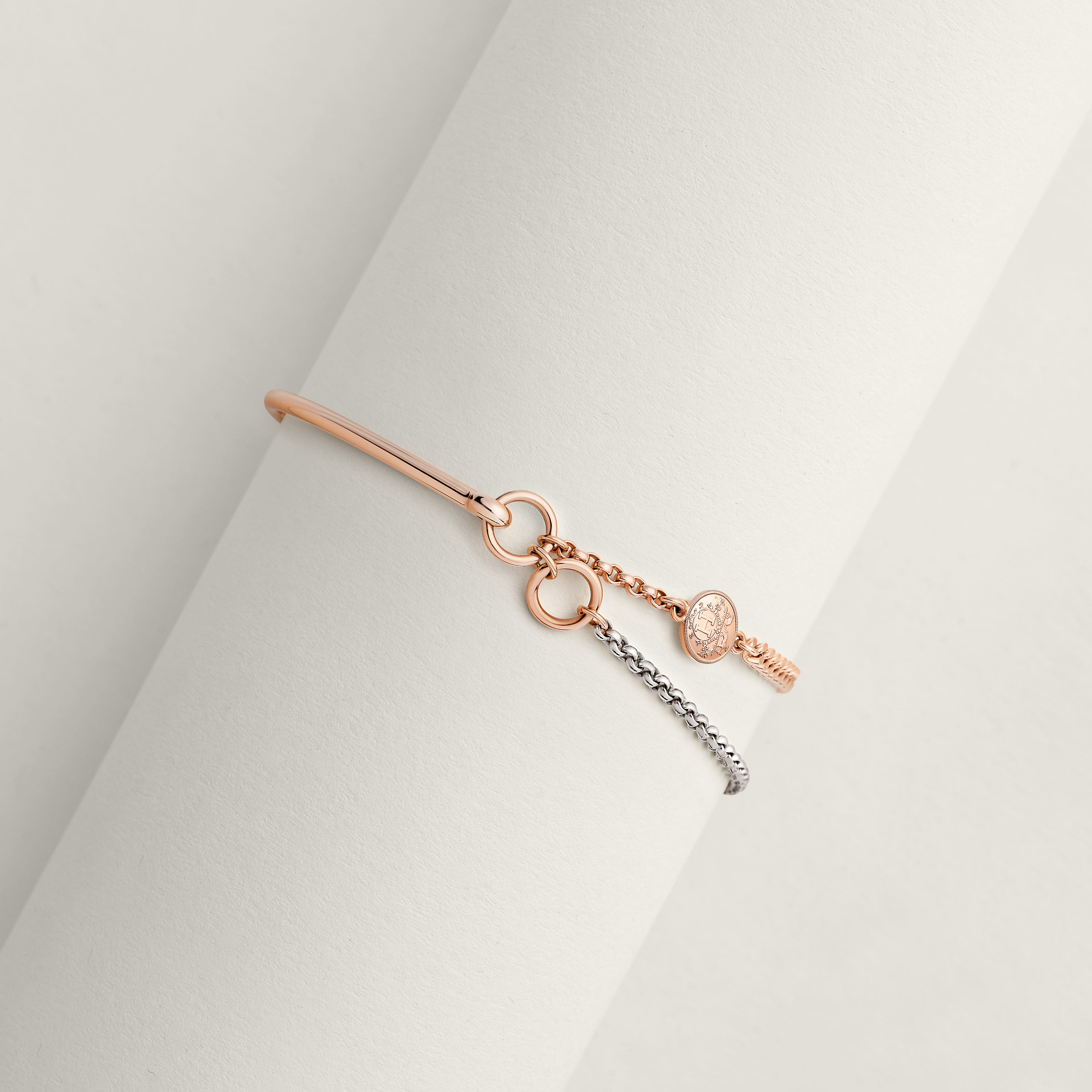 Mix and H bracelet, medium model