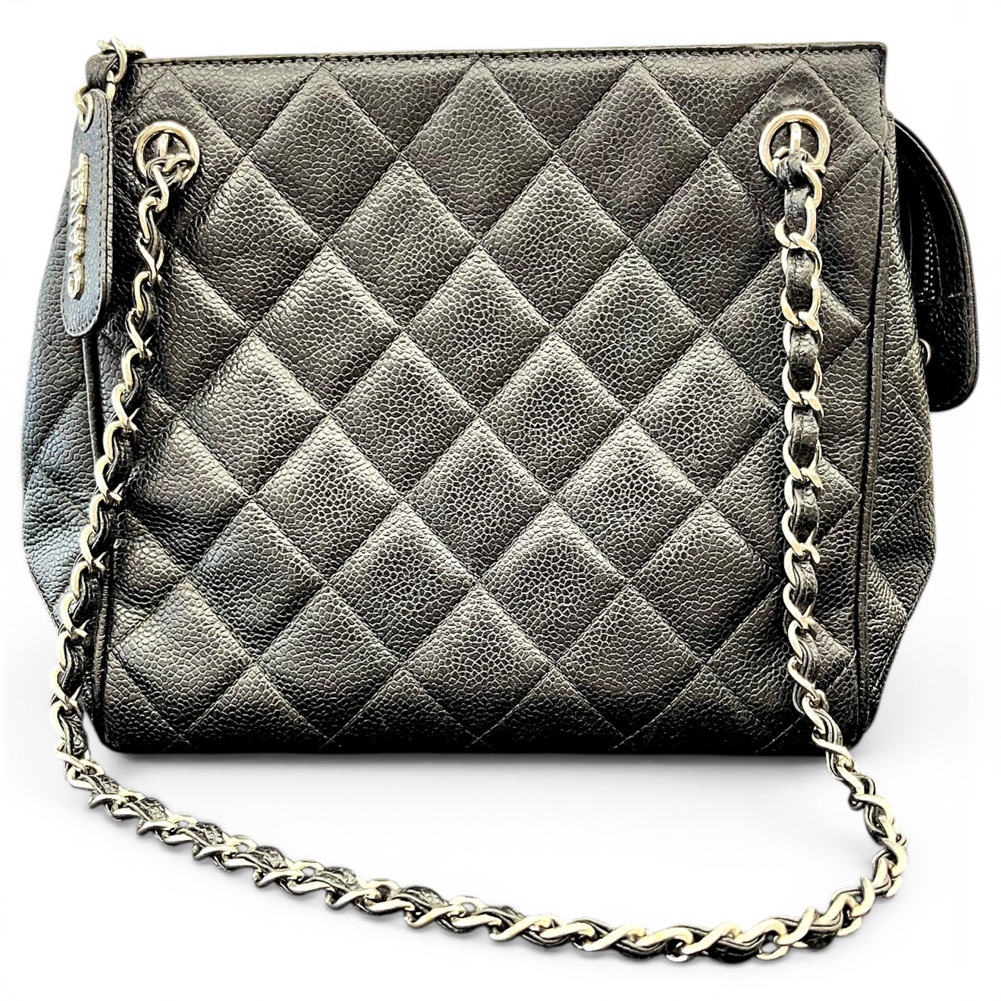 Leather tote