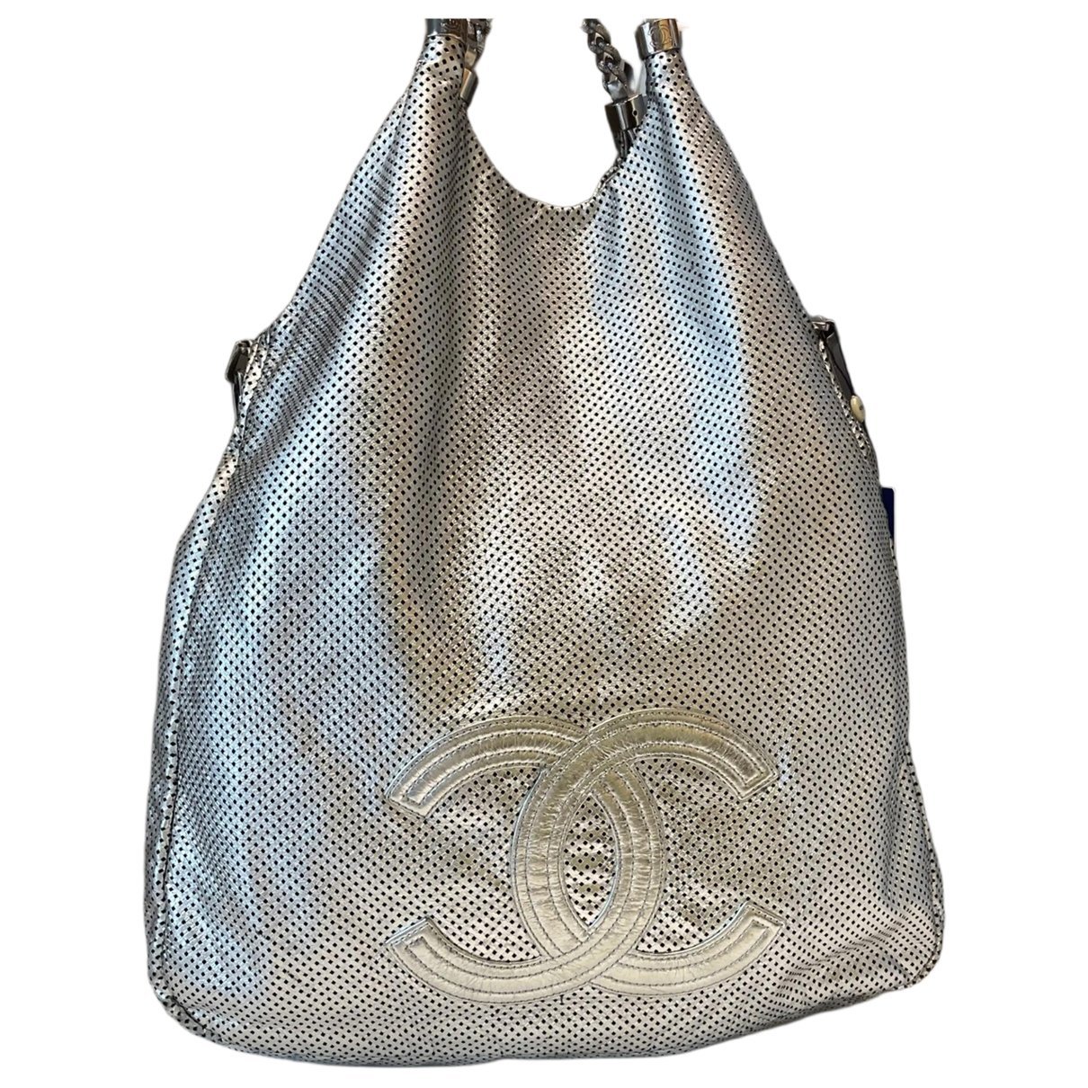 Coco Cabas leather handbag