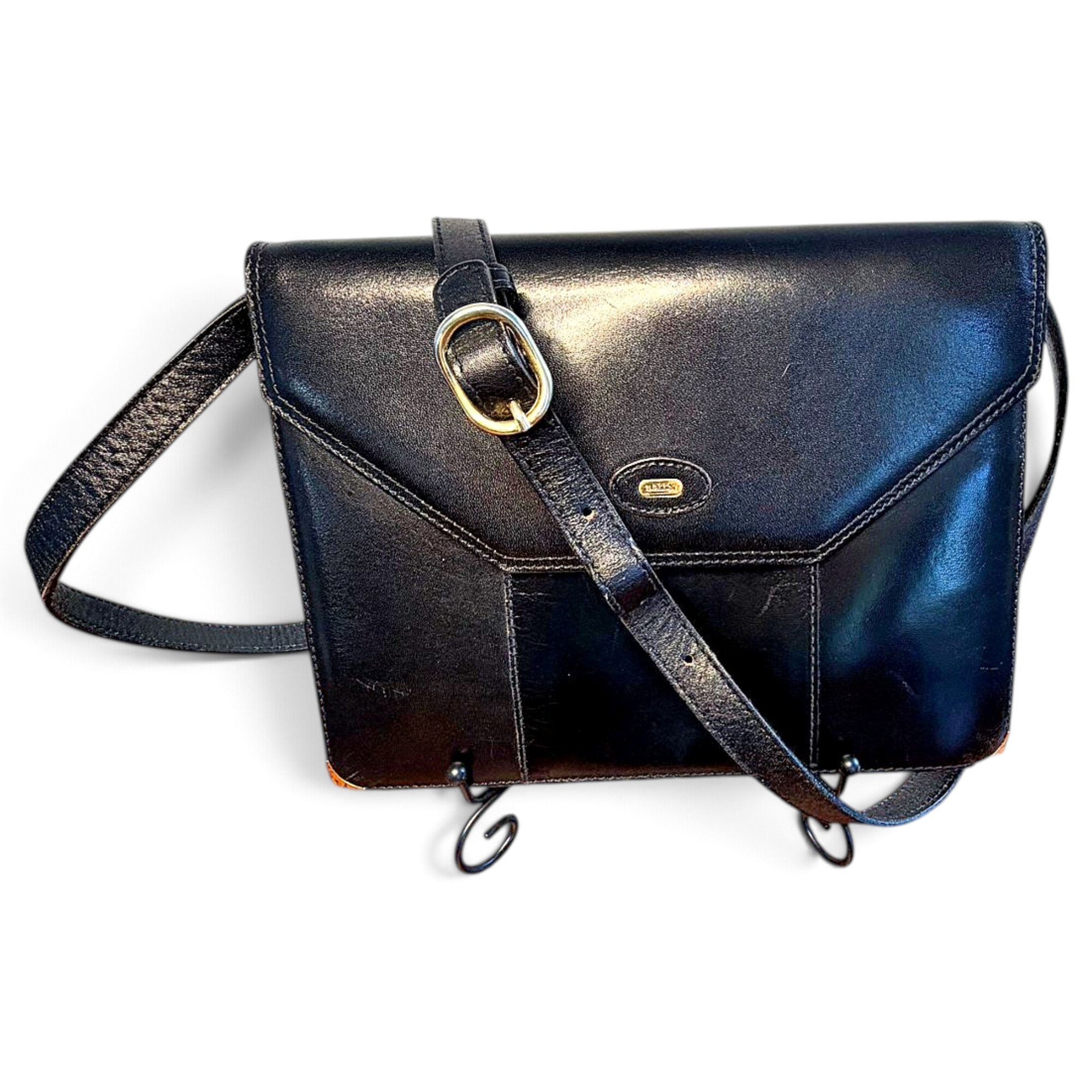 Leather crossbody bag