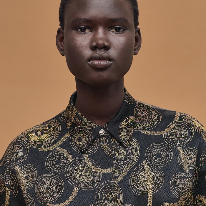 Noir "l'Enseigne Du Sellier" Wide Shirt