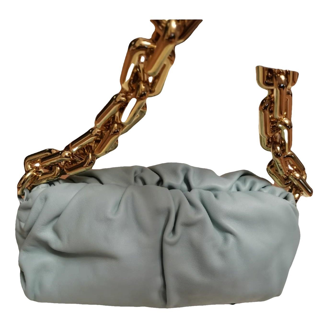 Chain Pouch leather handbag
