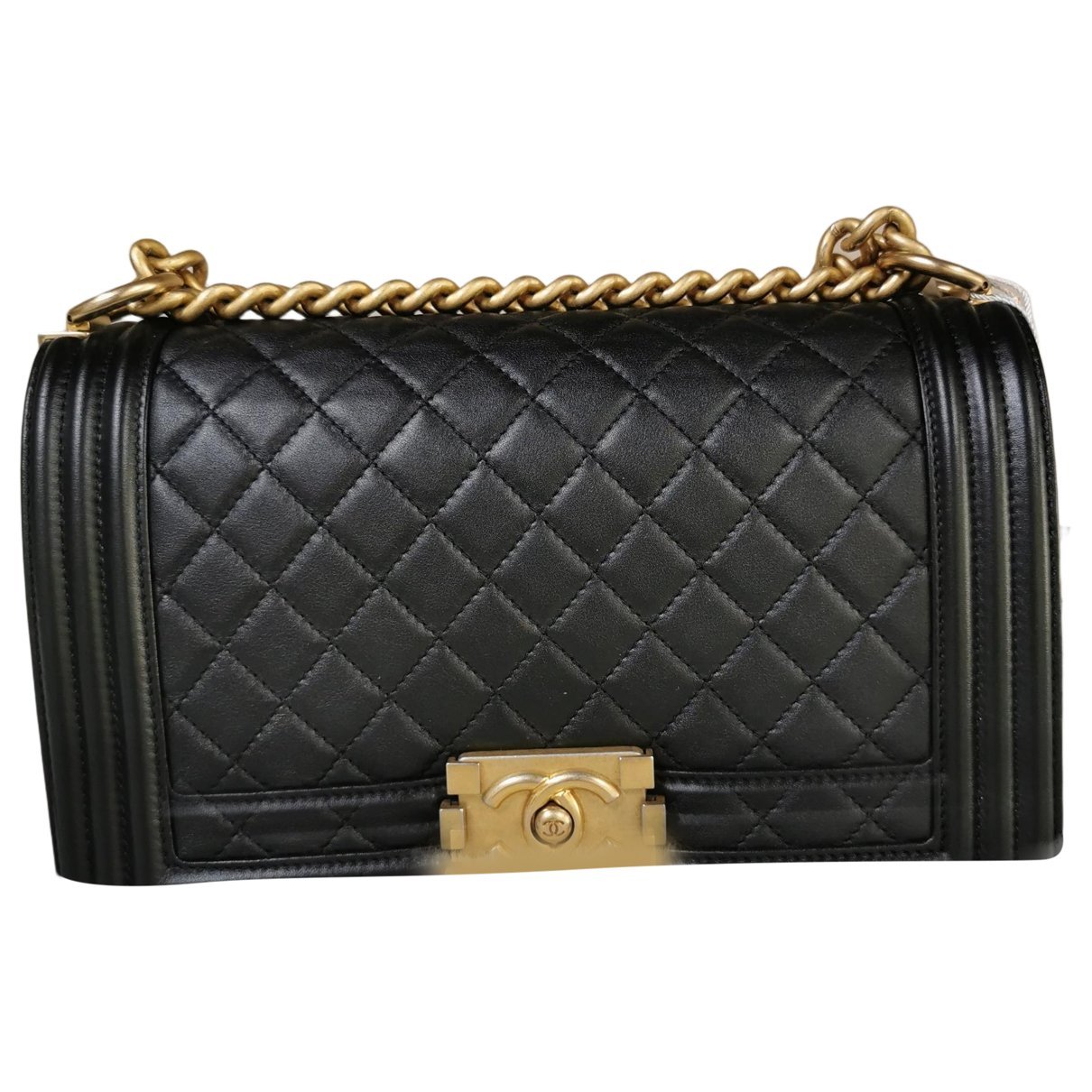 Boy leather crossbody bag