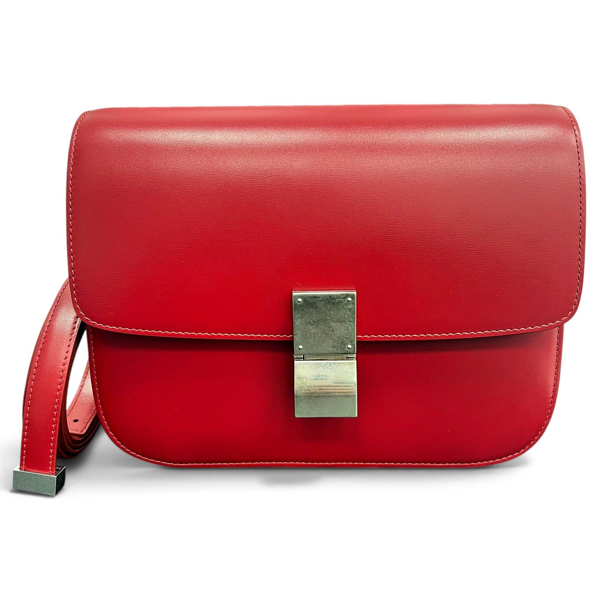 Classic leather handbag