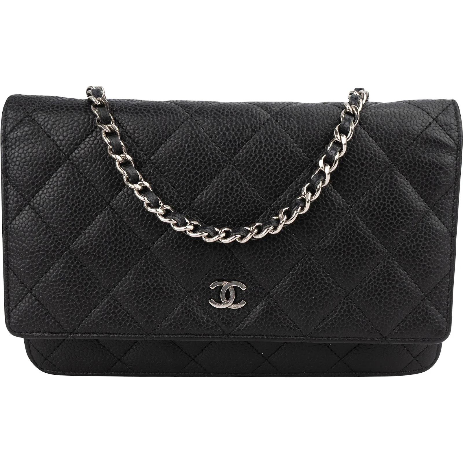 Wallet On Chain Timeless/Classique leather crossbody bag