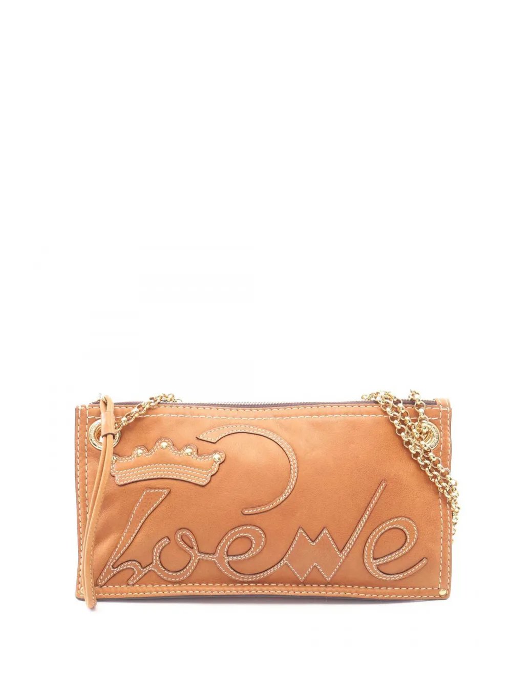 2010-2026 Leather Crown Chain shoulder bag