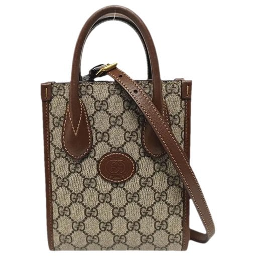 Leather handbag