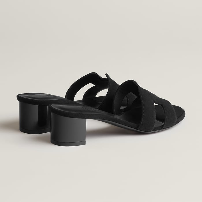 Noir Oasis Sandal