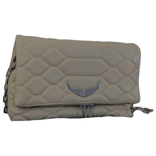 Rock leather crossbody bag