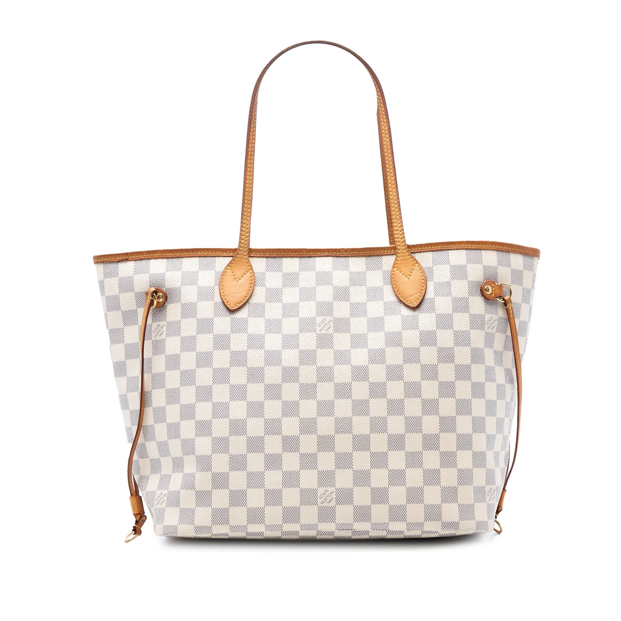 Louis Vuitton Neverfull leather handbag