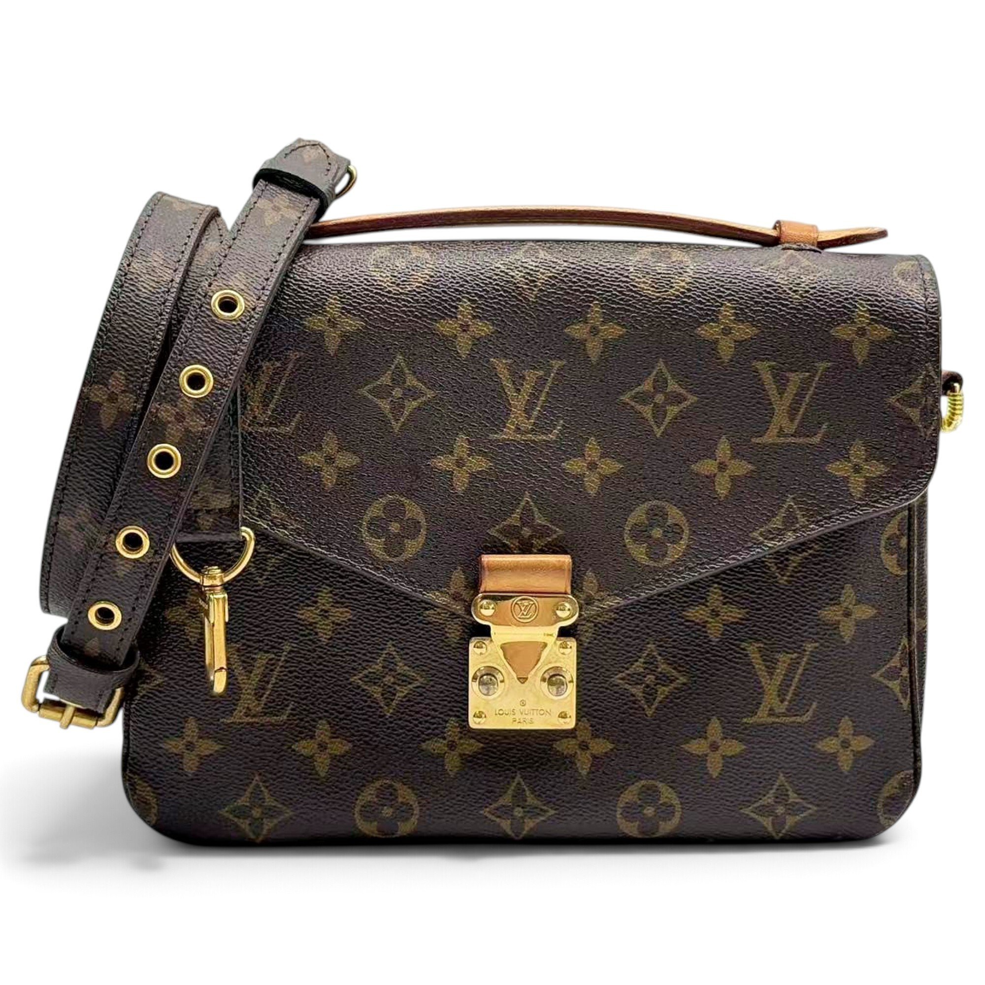 Metis leather crossbody bag