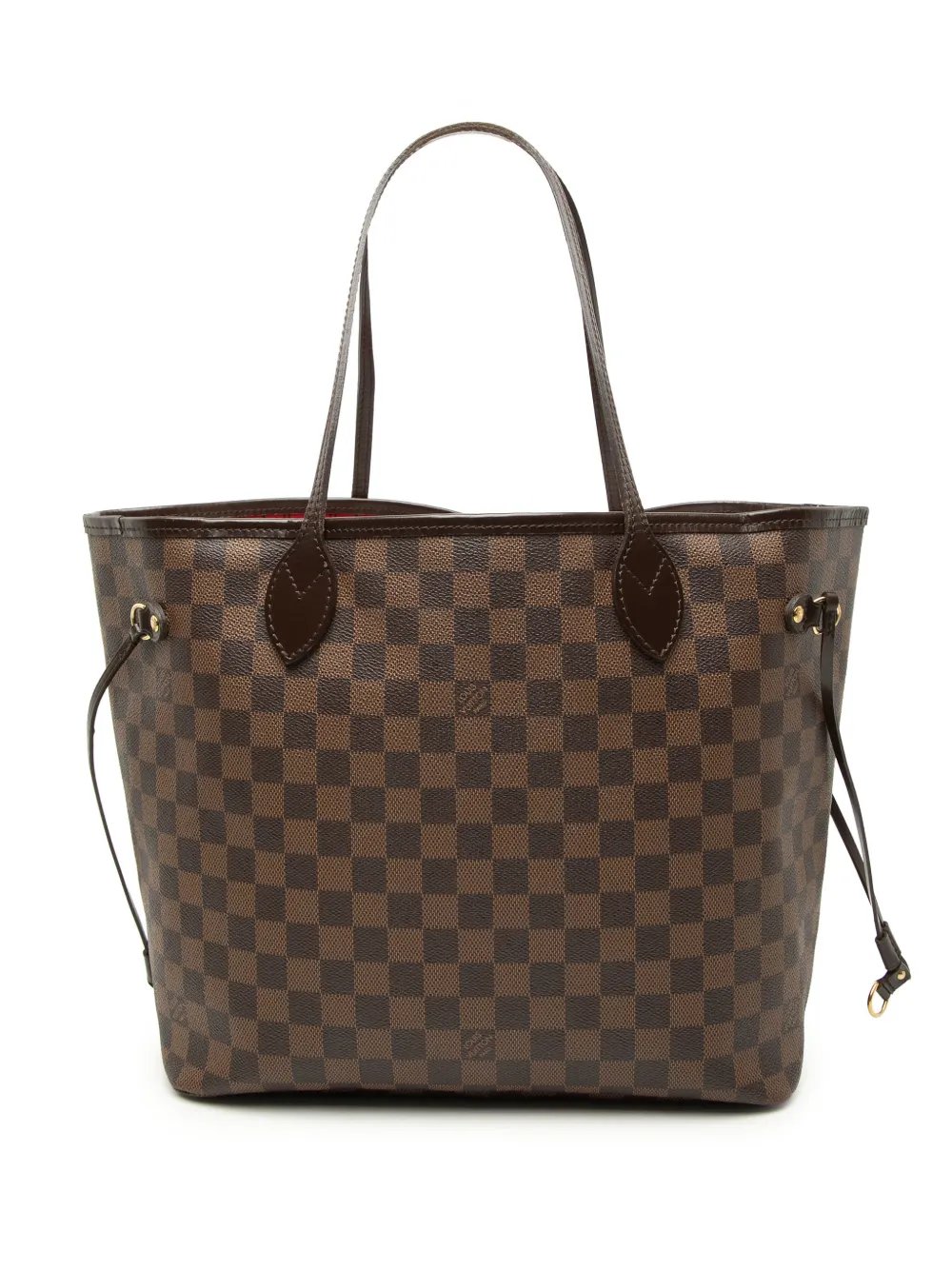 2008 Damier Ebene Neverfull MM tote bag