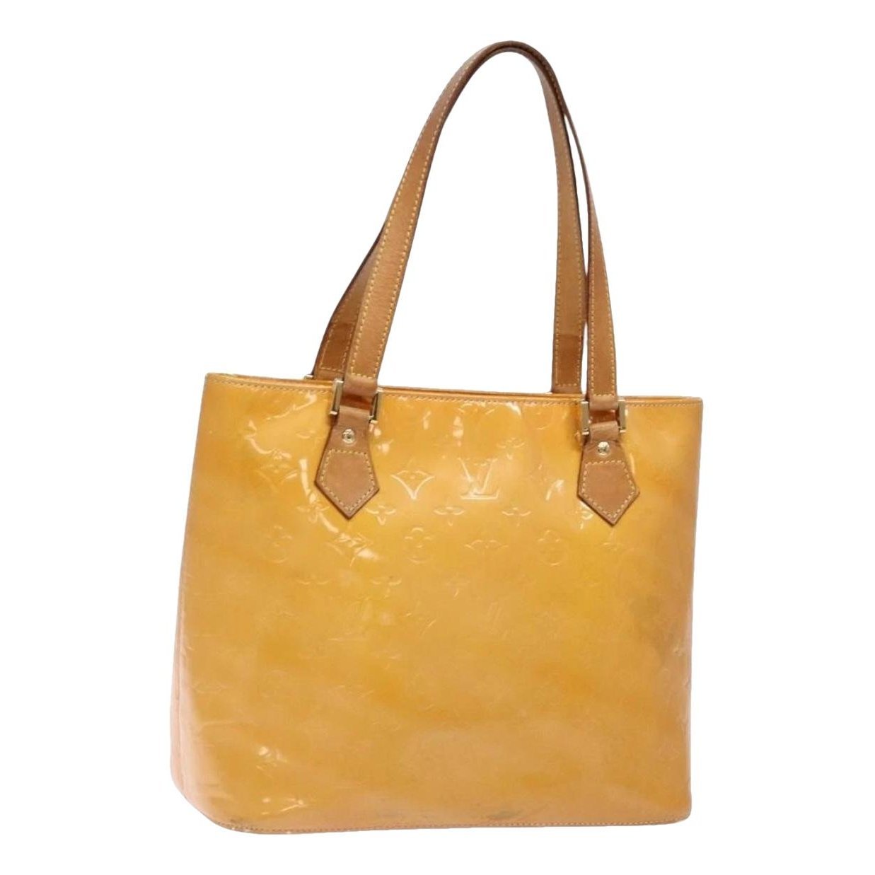 Patent leather handbag