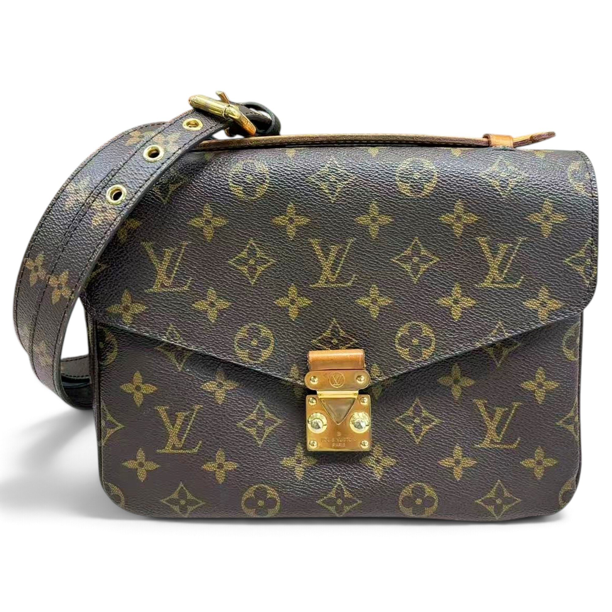 Metis leather crossbody bag