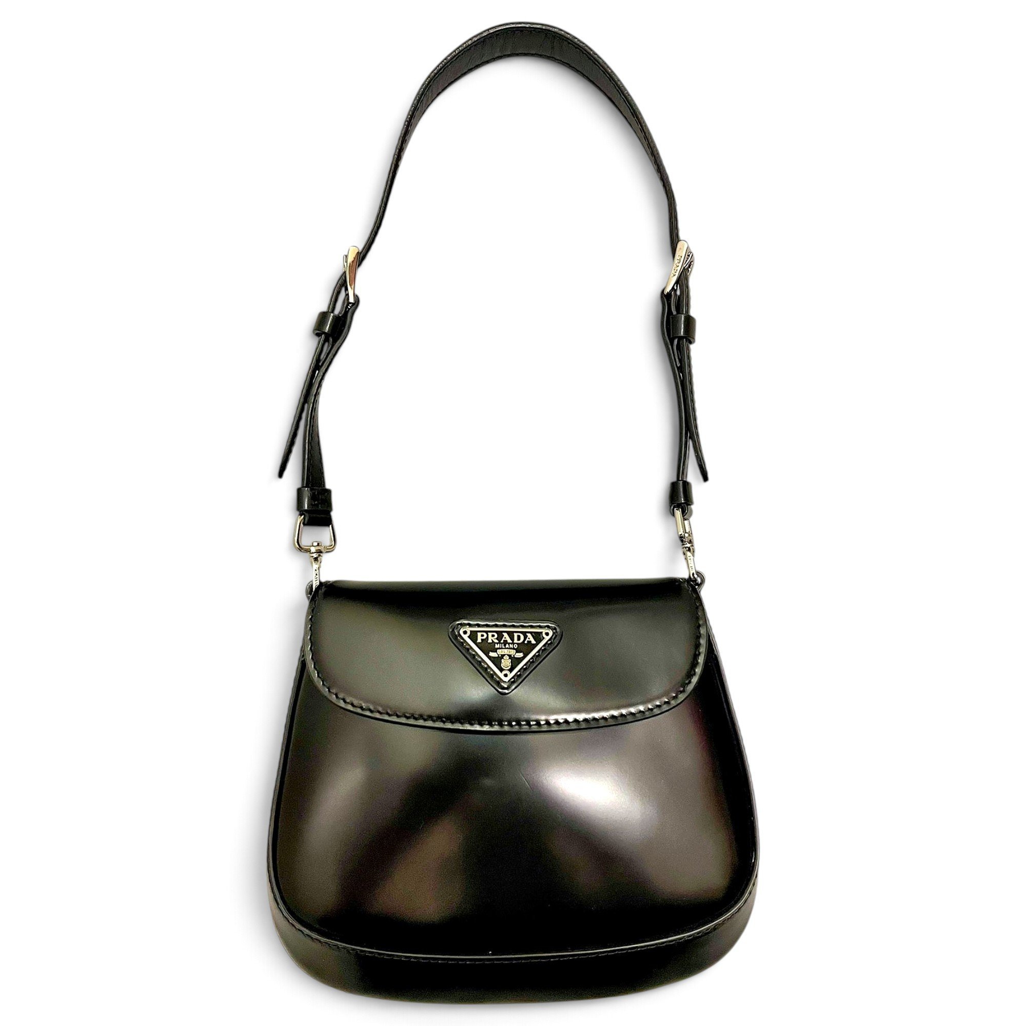 Cleo Flap leather handbag