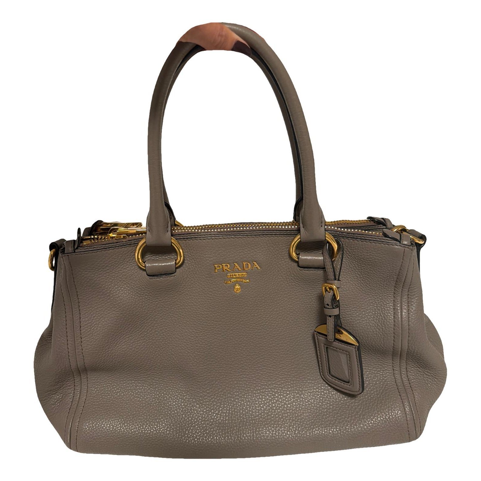 Leather handbag