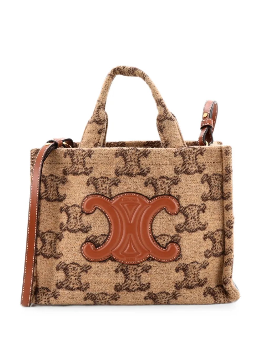 Cabas Thais Triomphe Wool Small tote bag