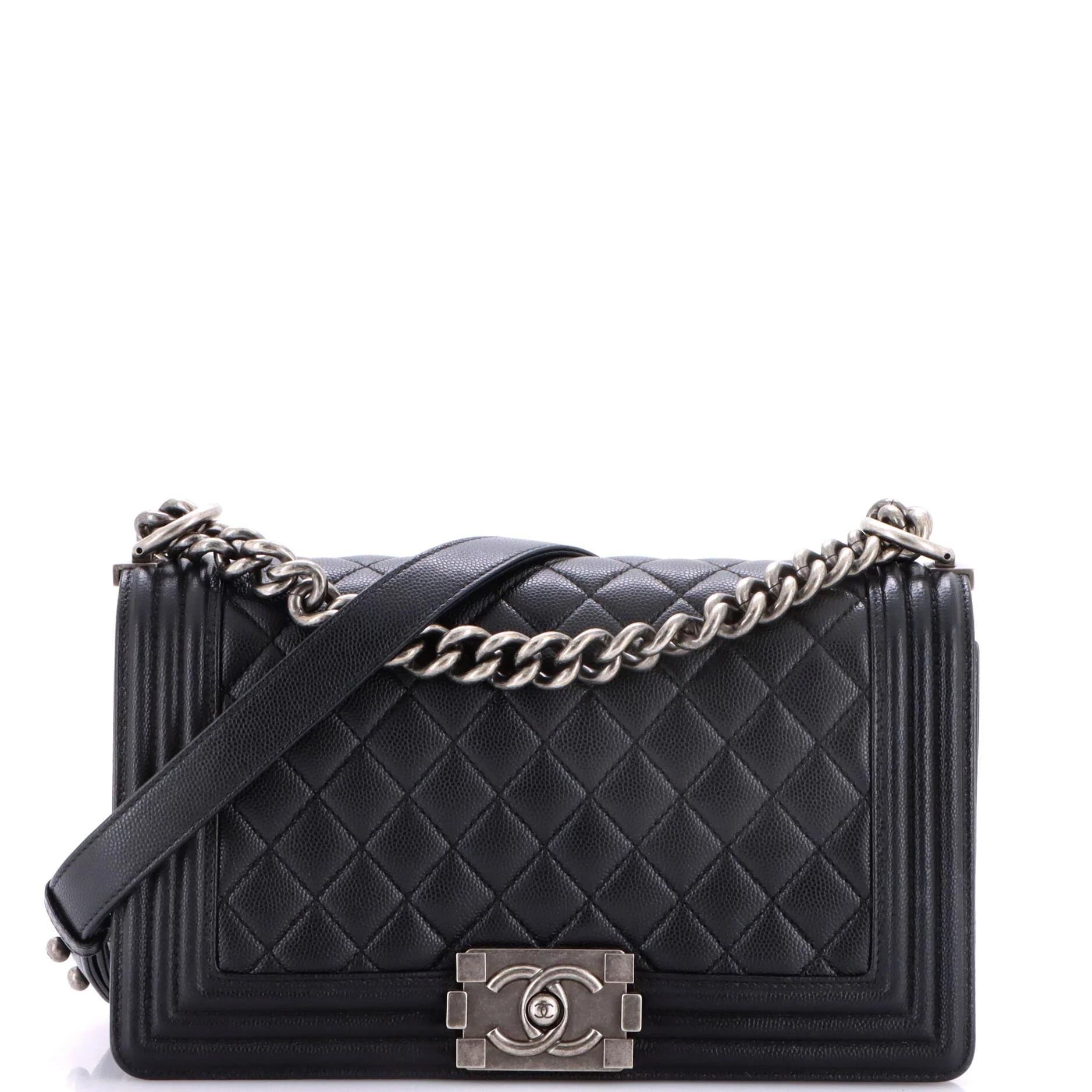 Boy leather crossbody bag