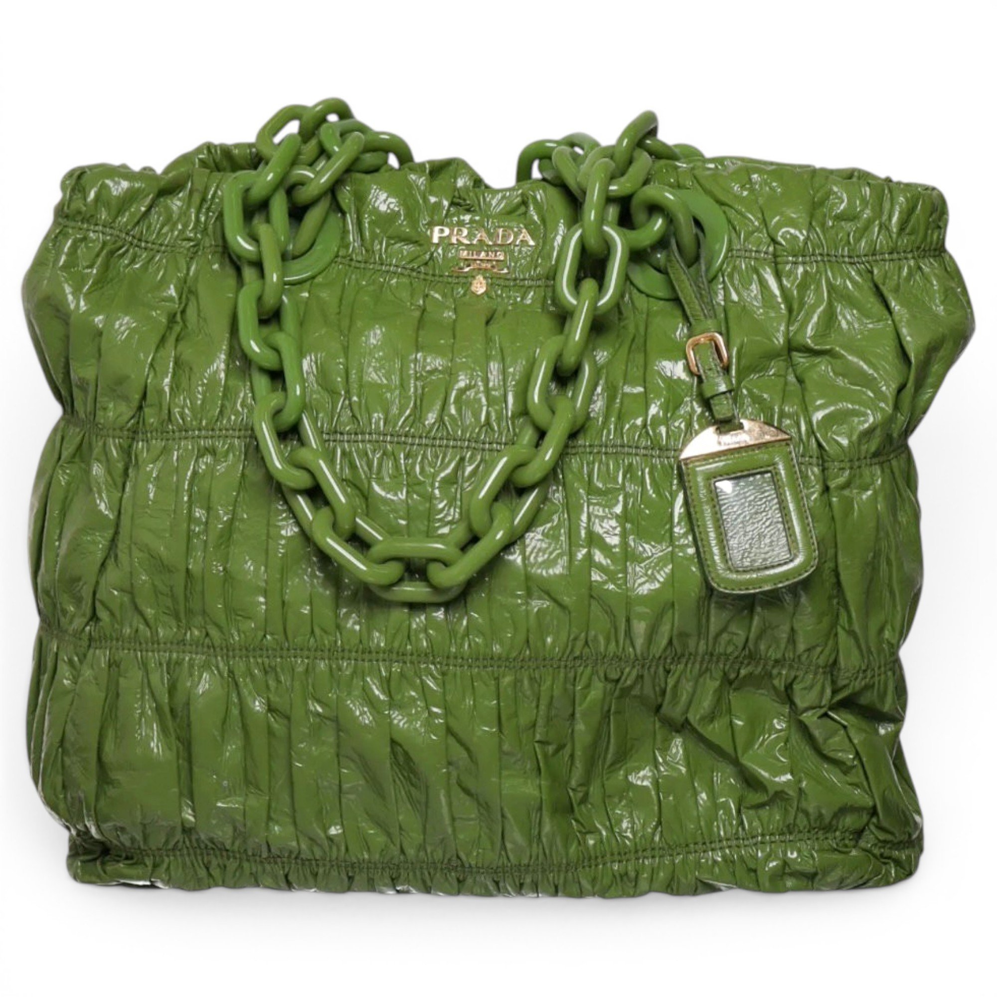 Prada Patent leather tote