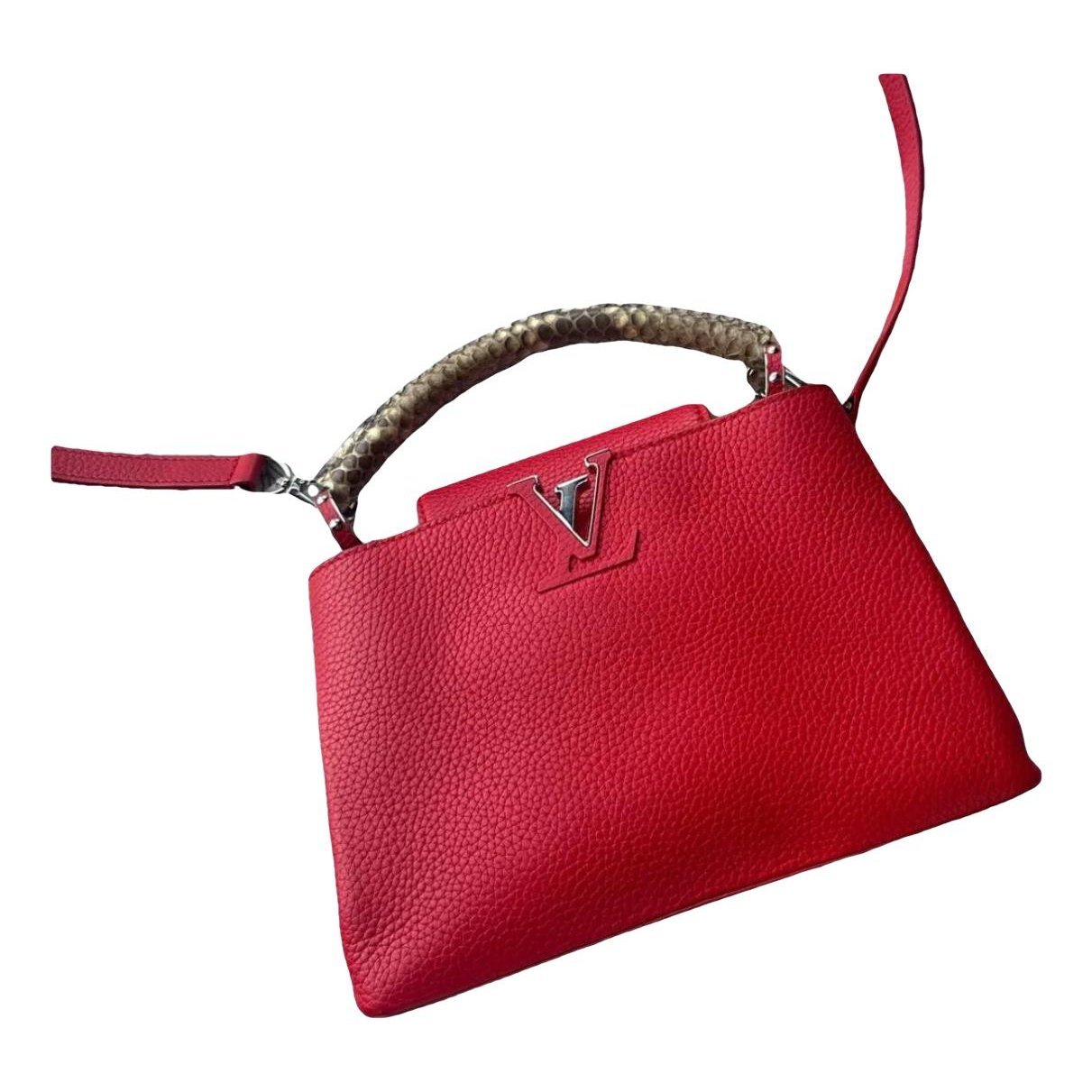 Capucines leather handbag