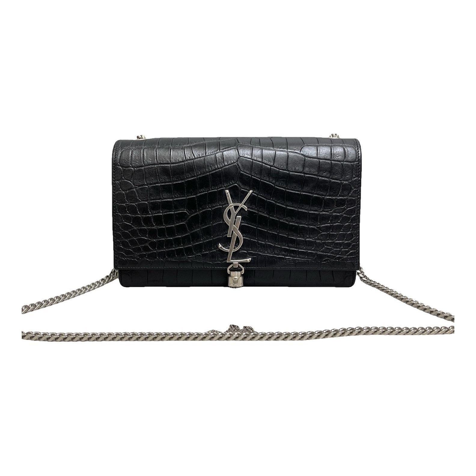 Pompom Kate leather handbag
