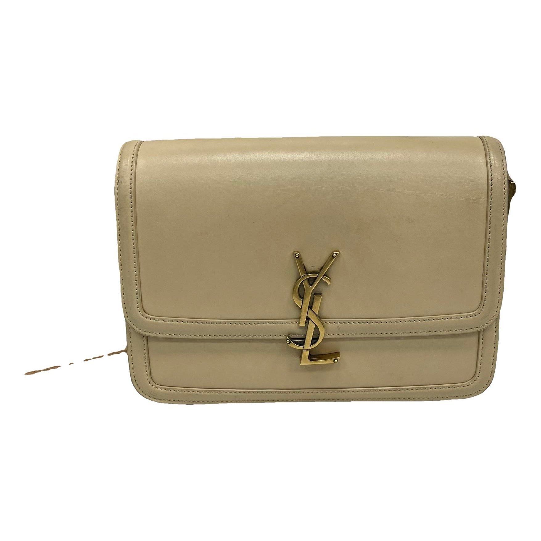Solférino leather handbag
