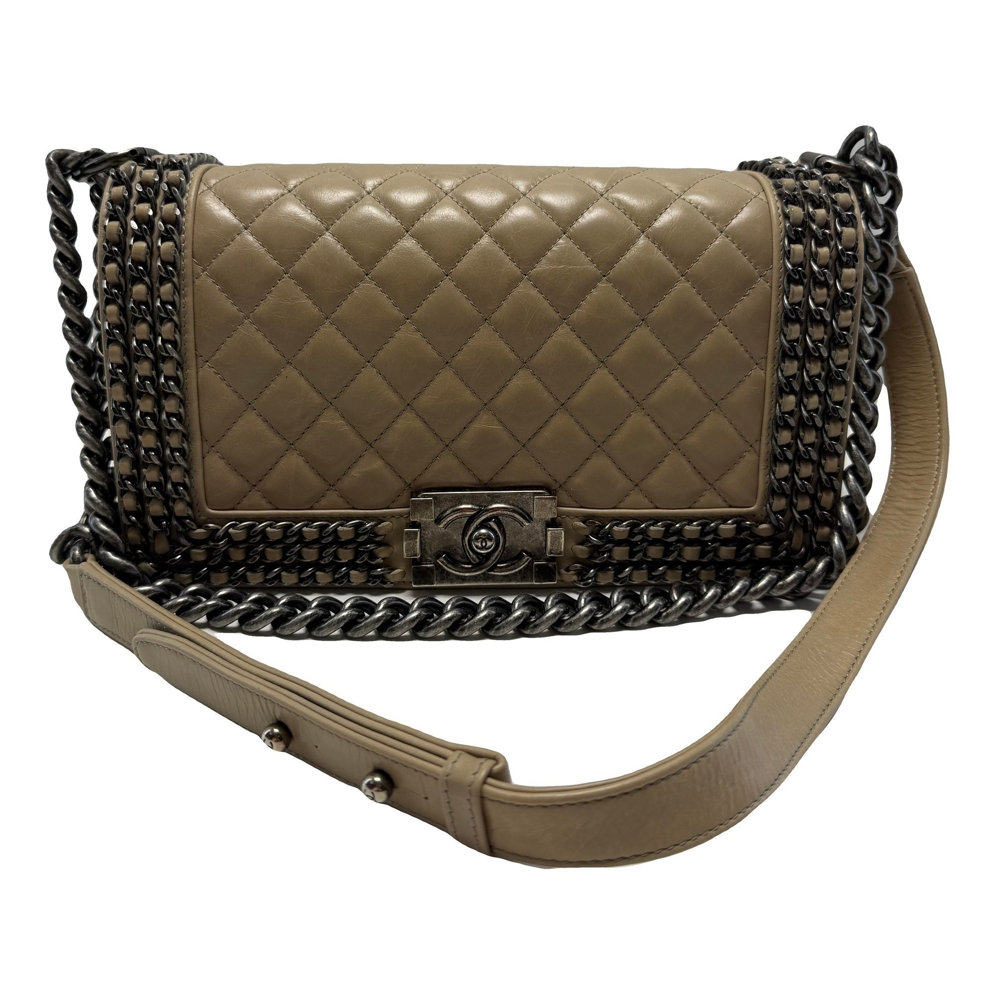 Boy leather handbag