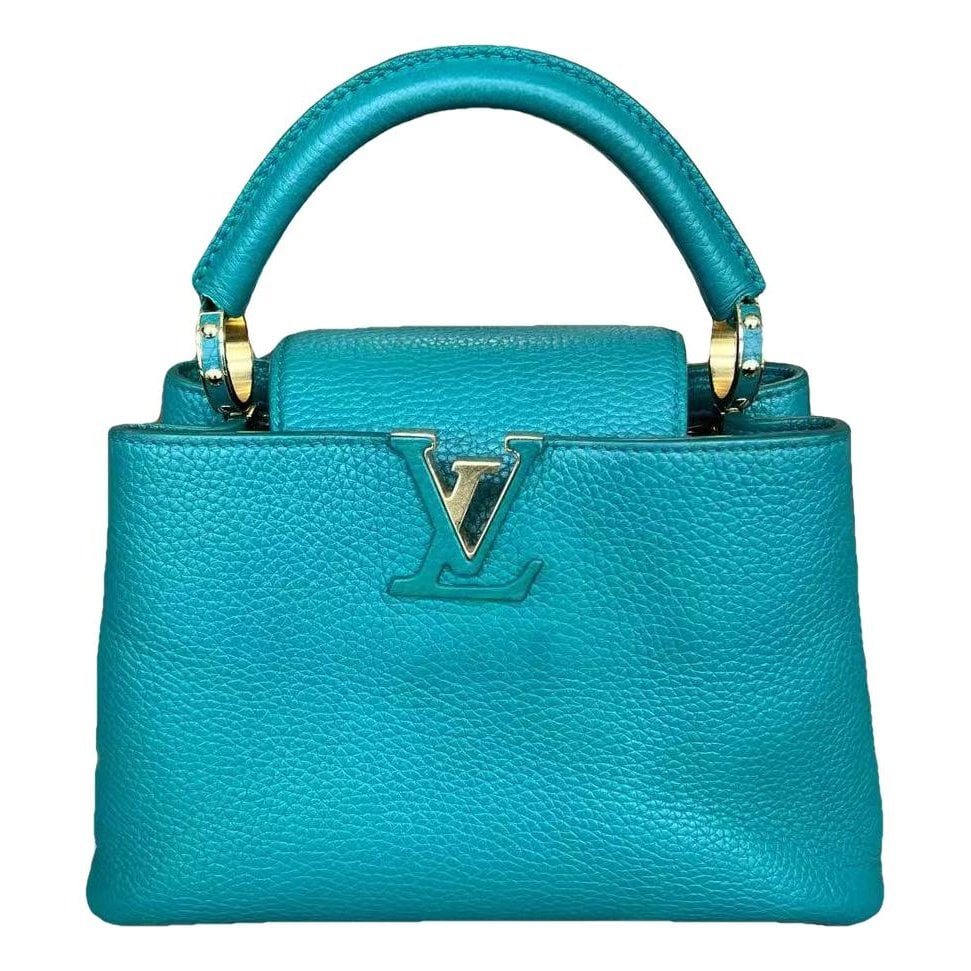 Capucines leather handbag