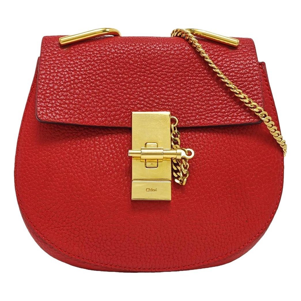 Drew leather crossbody bag