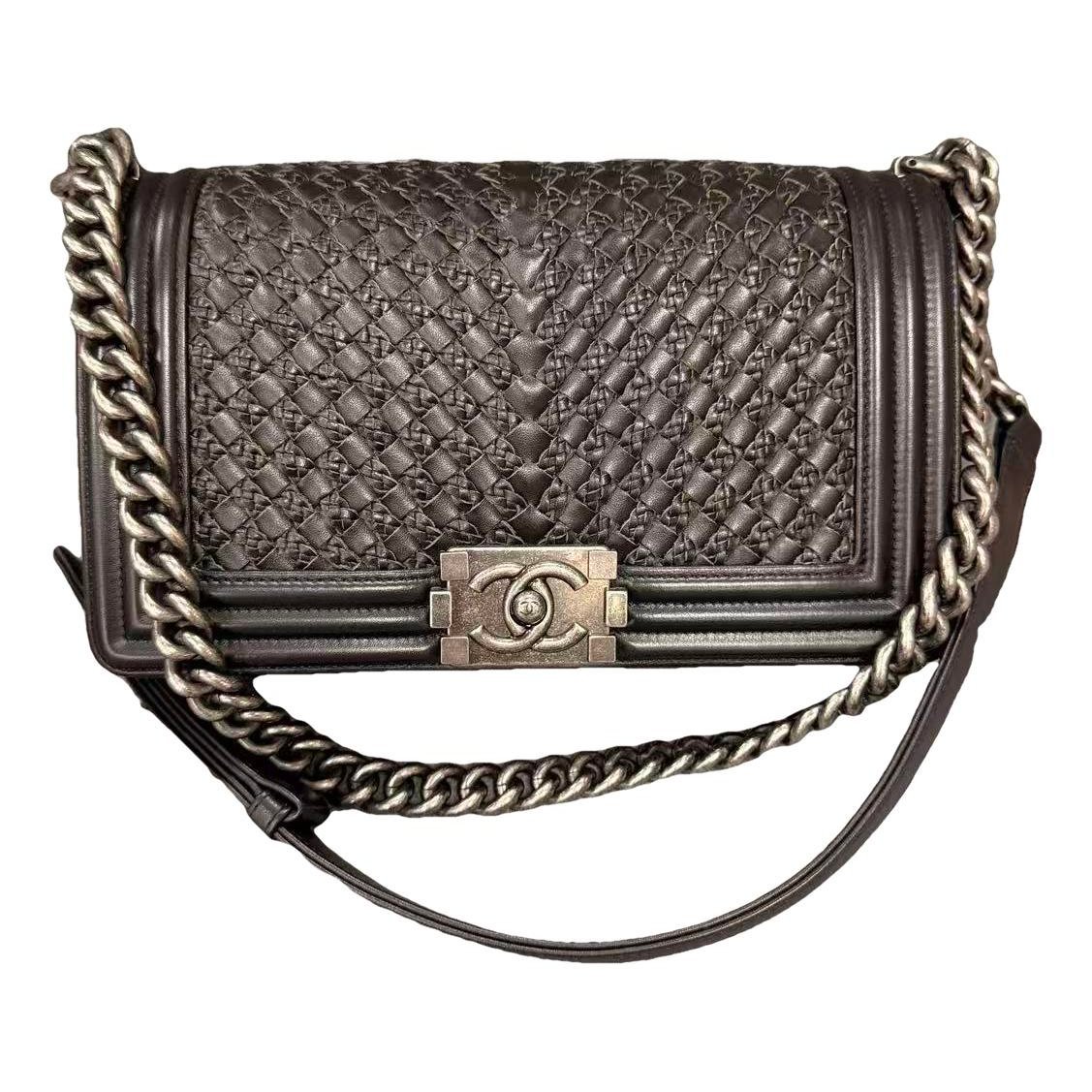Boy leather crossbody bag
