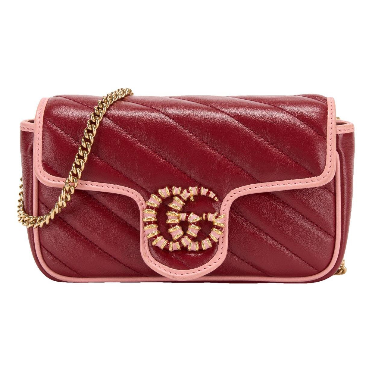 GG Marmont Flap leather crossbody bag