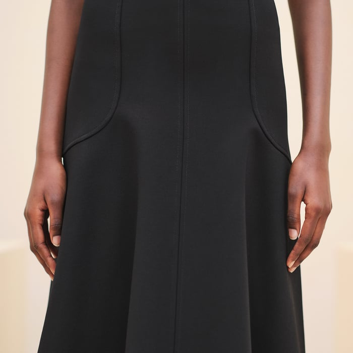 Noir Flared Skirt