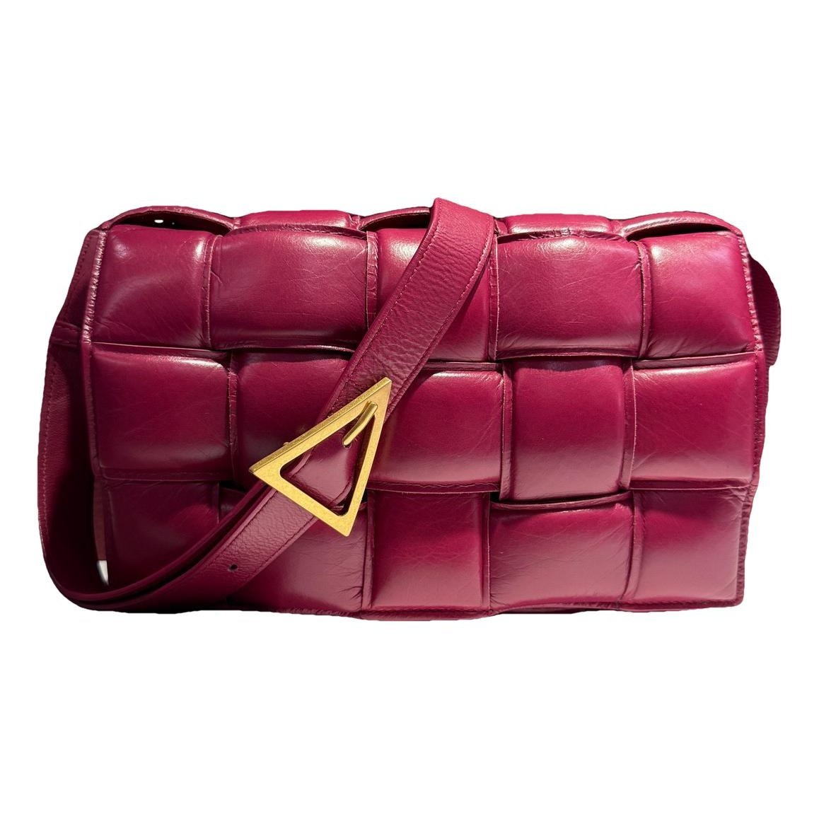 Cassette Padded leather handbag