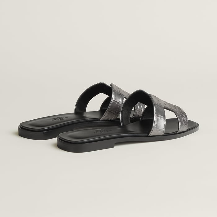 Gris Argenté Oran Sandal
