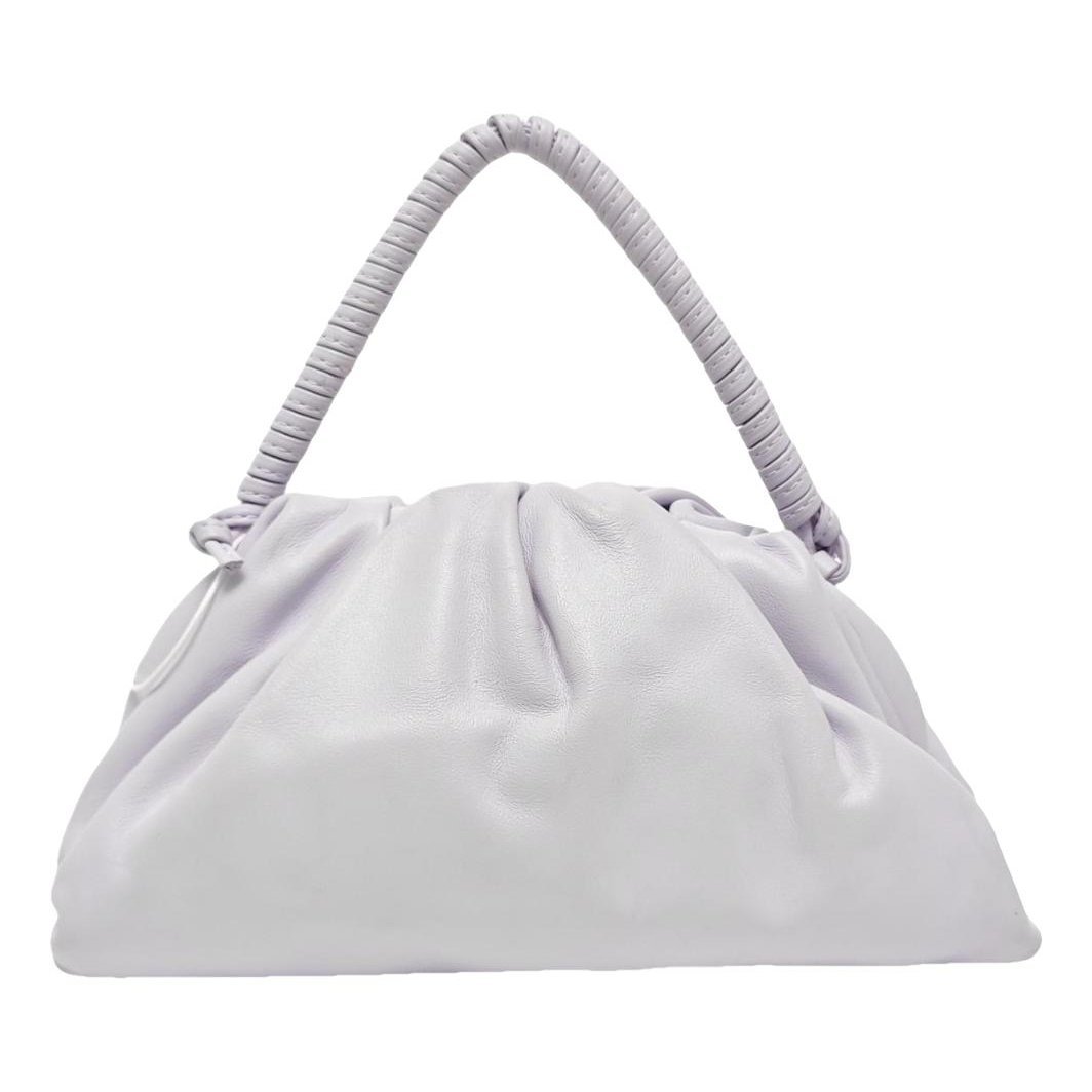 Pouch leather handbag