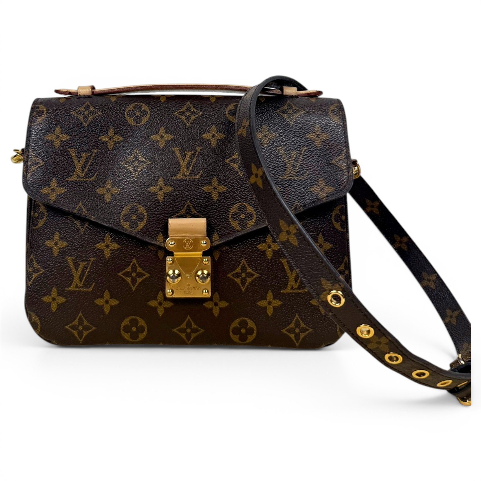 Metis leather crossbody bag