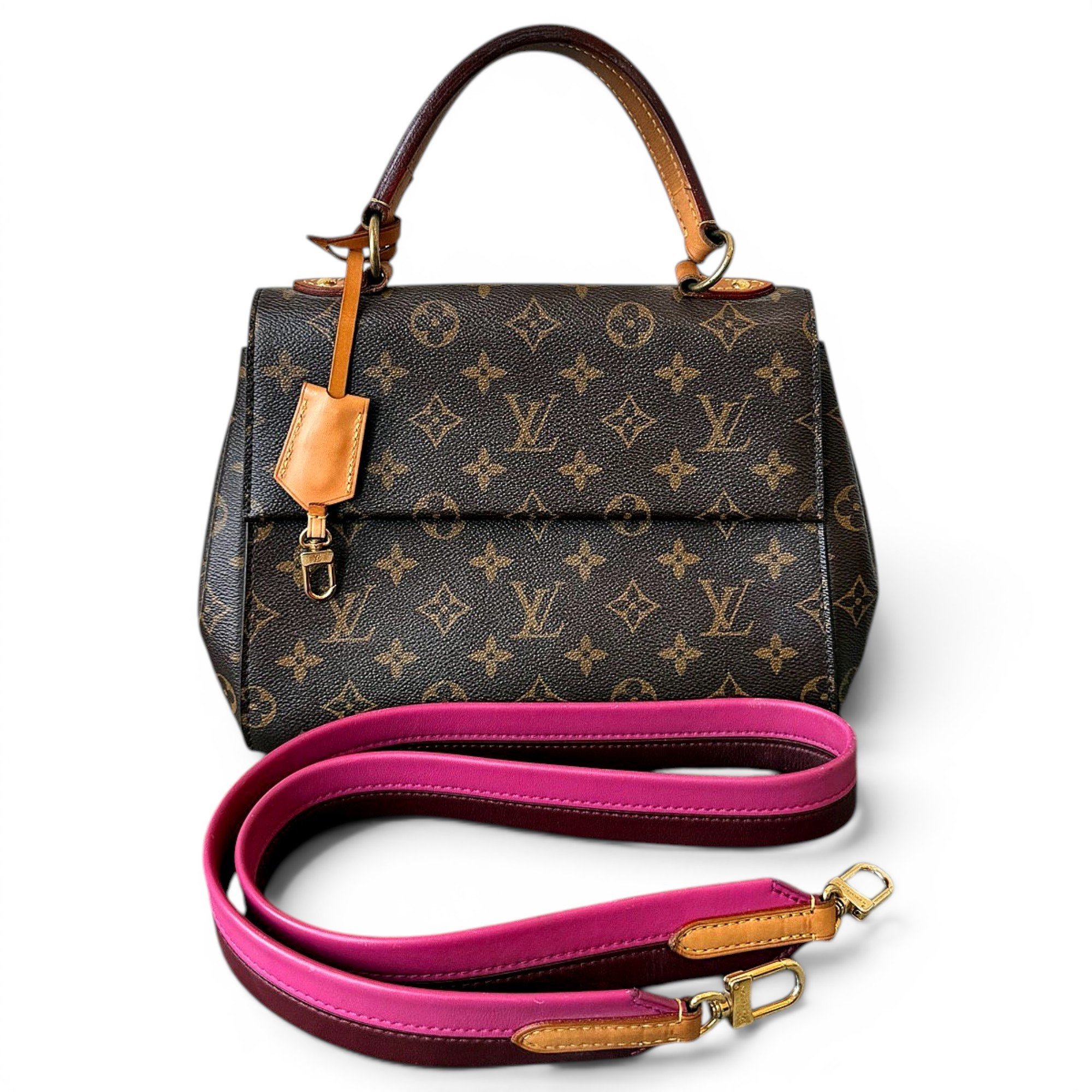 Cluny leather handbag