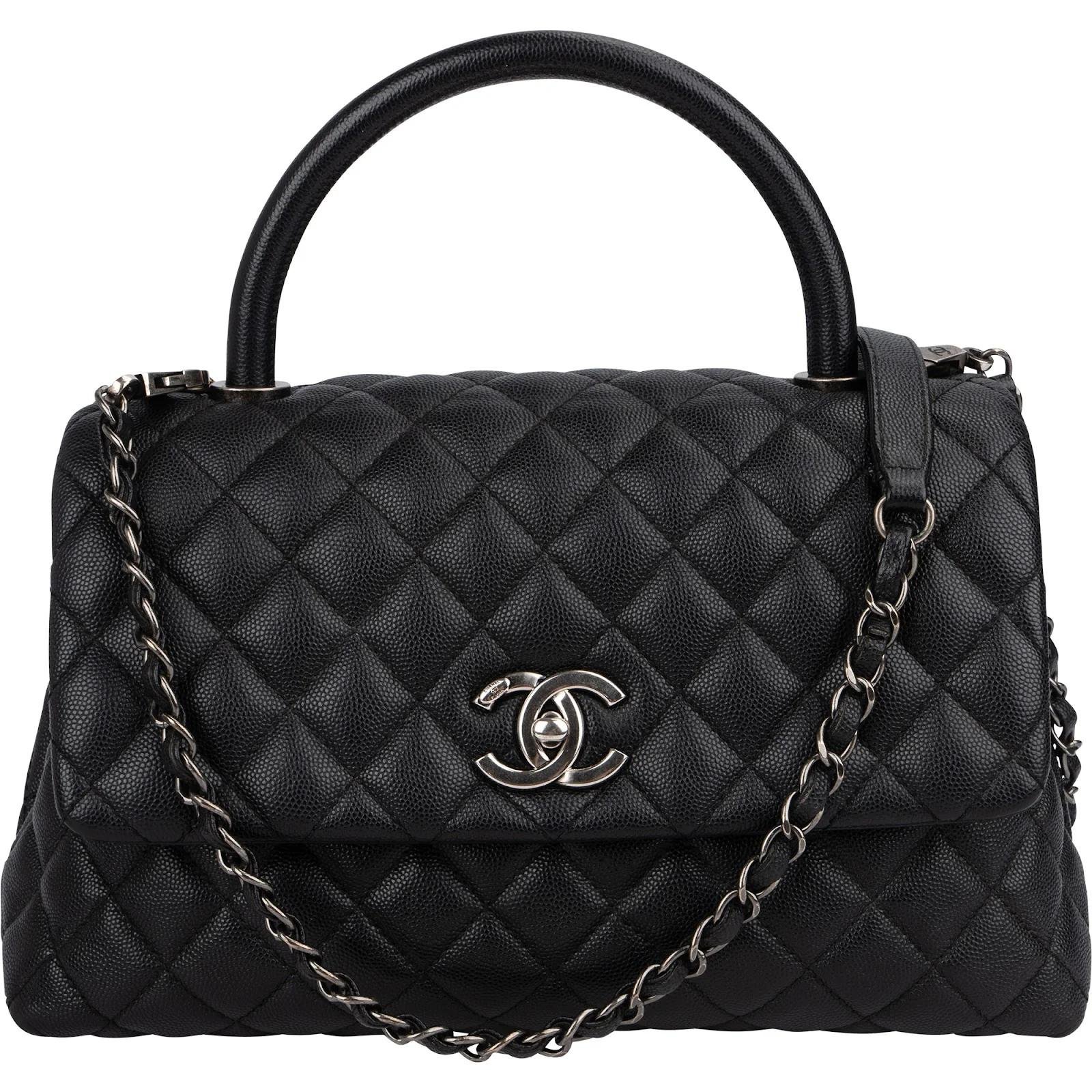 Coco Handle leather handbag