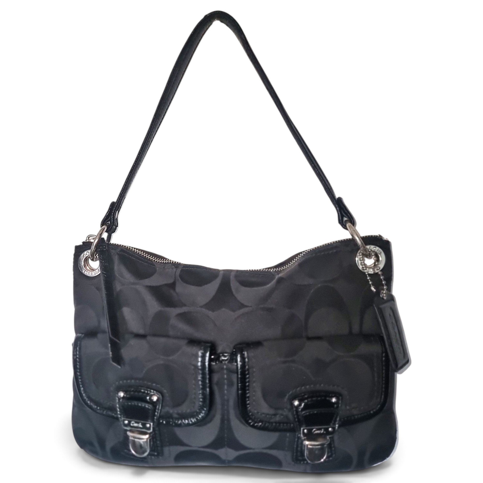 CITY ZIP TOTE cloth handbag