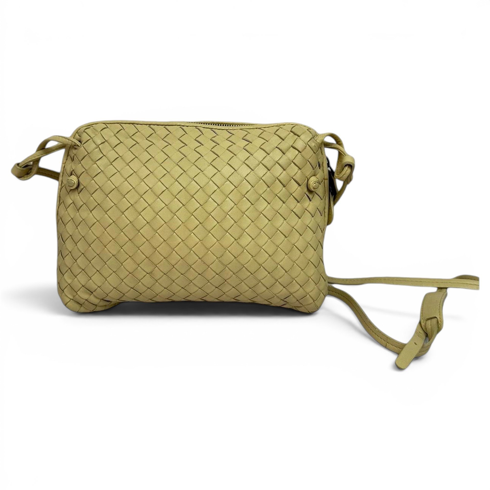 Loop leather handbag