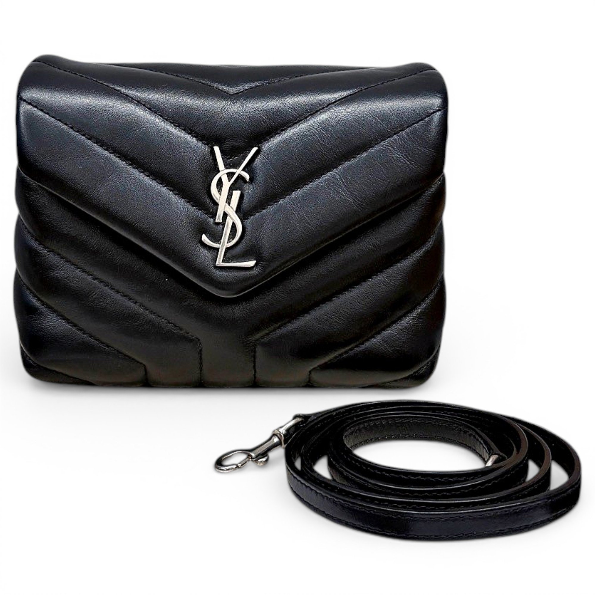 Loulou leather handbag