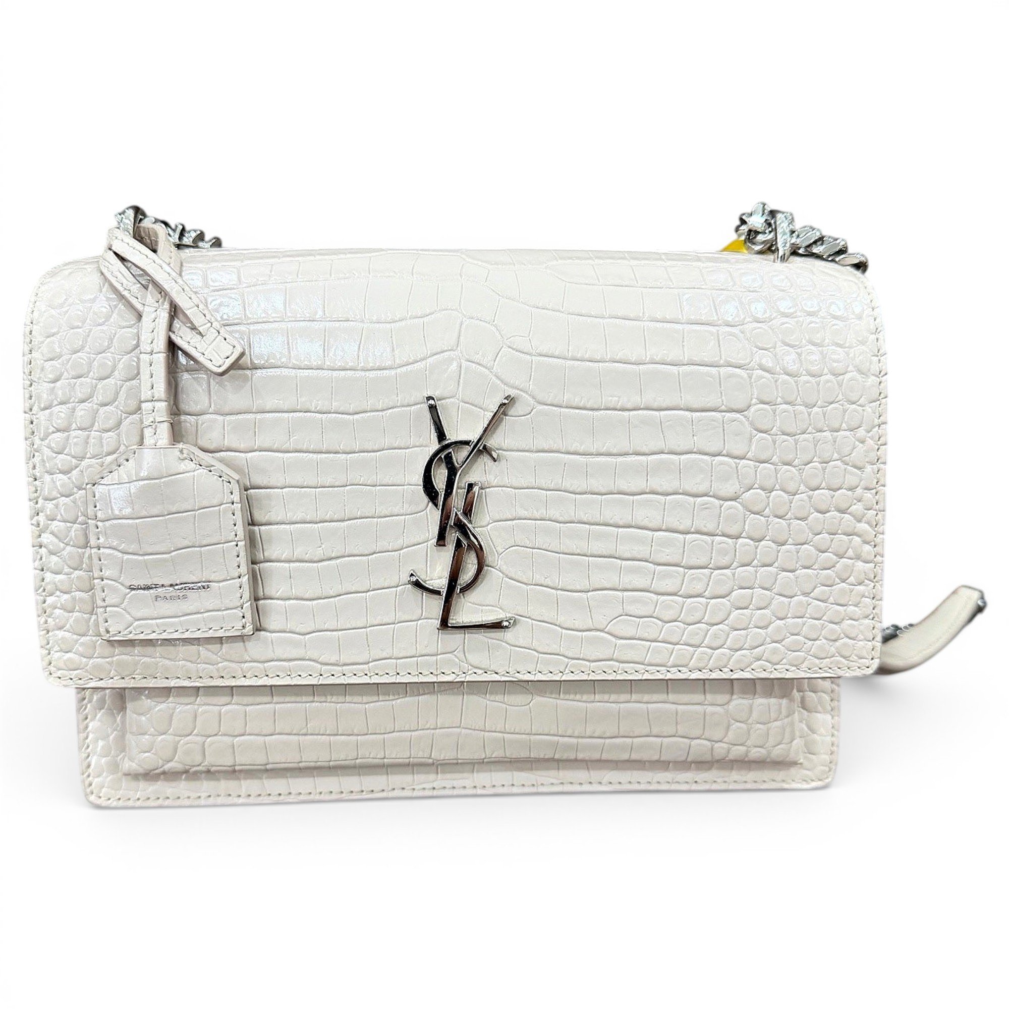 Sunset leather crossbody bag